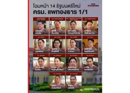 2025–07-03 新内阁御前宣誓 普坦任第一代理总理 佩通坦任文化部长